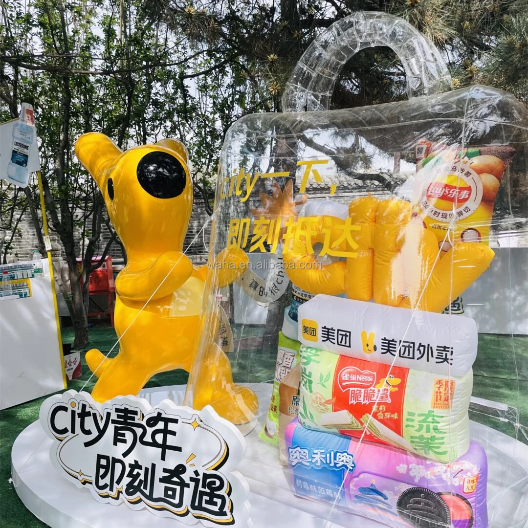 大型インフレータブル 10円パン　エアバルーン インフレータブルジャンボエッグ型バルーン｜屋内装飾用2mサイズ