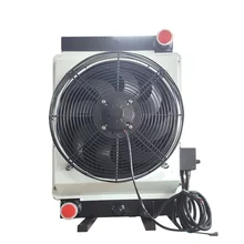 Air Cooled Heat Exchanger Hydraulic Oil Cooler With 12v 24v Fan