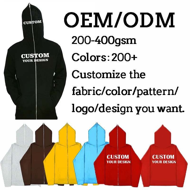Shop Our Heavy Weight 360gsm Cotton Hoodies with Custom Embroidery