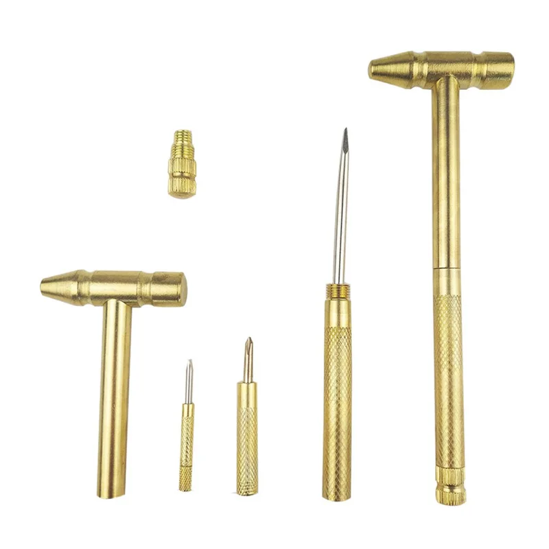 High Quality Golden Color Small Round Hammer