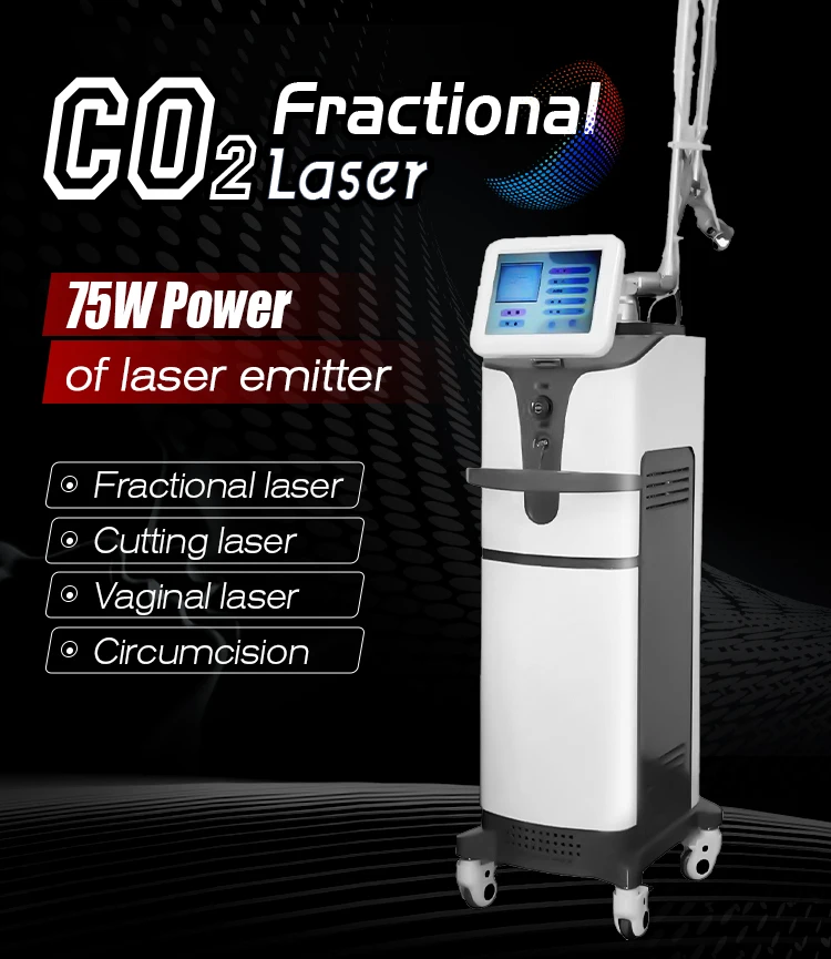 4 in 1 System 75W Power Fractional Acne Scar Removal Machine