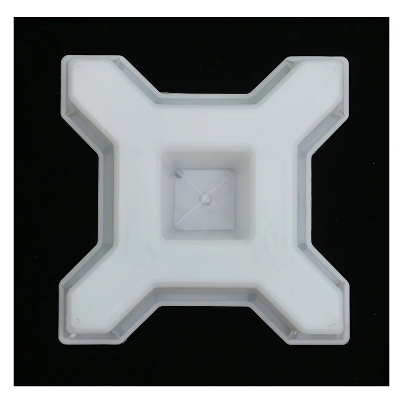 Plastic Precast Concrete Breeze Block Mold for Outdoor  Pp Abs Moulds Paving Tiles with Flower Pattern Grass Planting Pavement