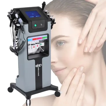 High Quality 8 in 1 Aqua Peel Microdermabrasion Machine Facial Lifting and Water Treatment Removes Blackheads Whitens the Face