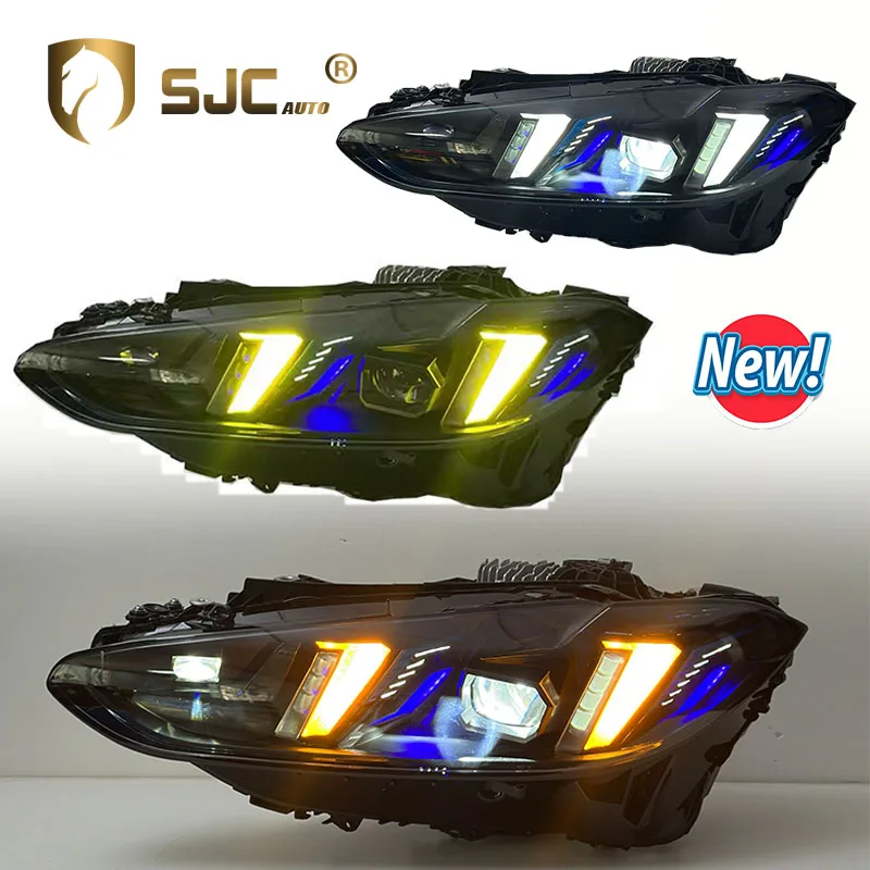 Auto V3 Exclusive Smoked / Shadow Snake Eye Style Headlights For BMW 4 Series G22 G26 G80 G82 21-25