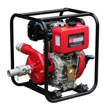 Wasserpumpe TAVAS DP20HCI 186f  red high quality diesel engine high pressure 2inch water pump bomba de agua