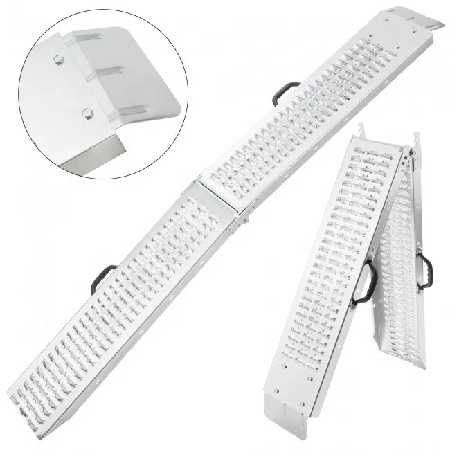 600 кг 160 см складная тяжелая стальная рампа для