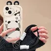 white case+Wrist Lanyard