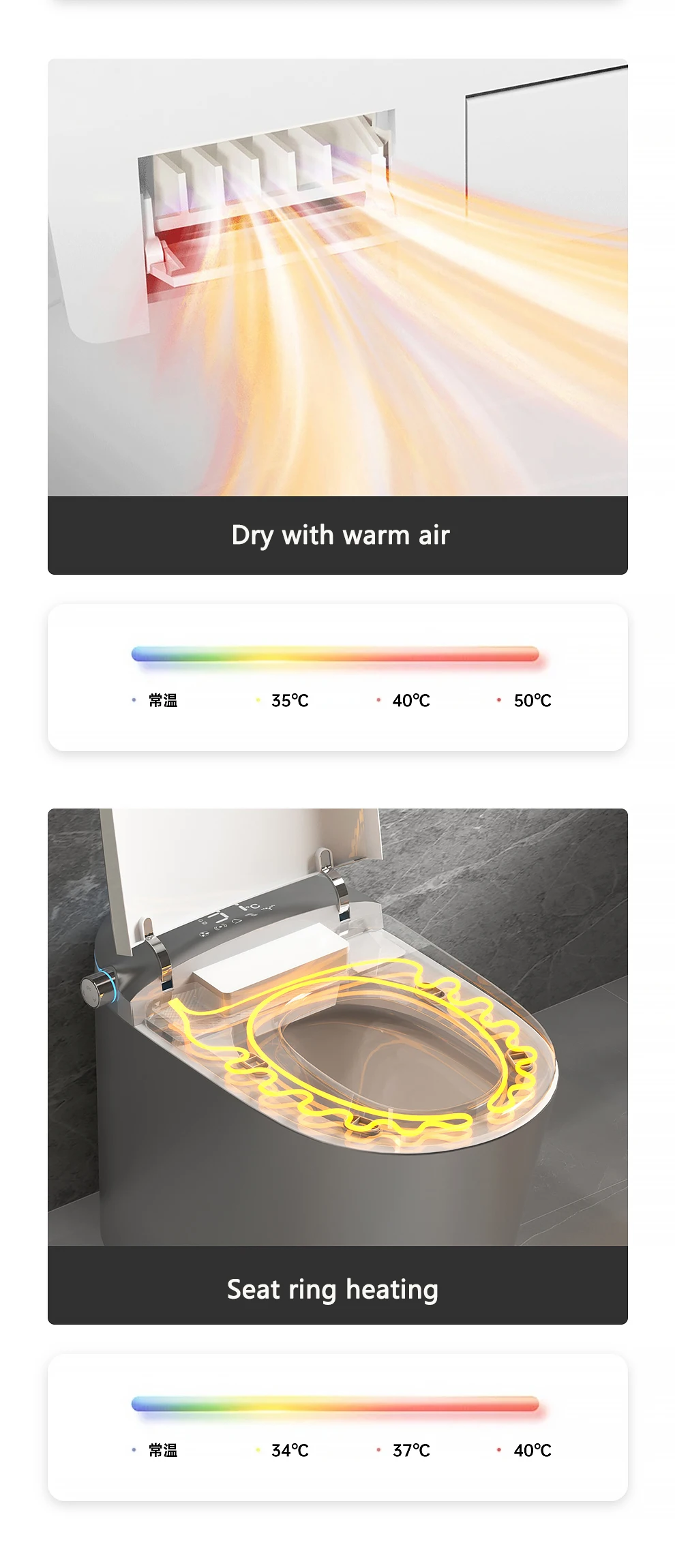 New design porcelain toilet bowl floor mounted water closet bathroom automatic colour one piece siphon smart toilet intelligent factory