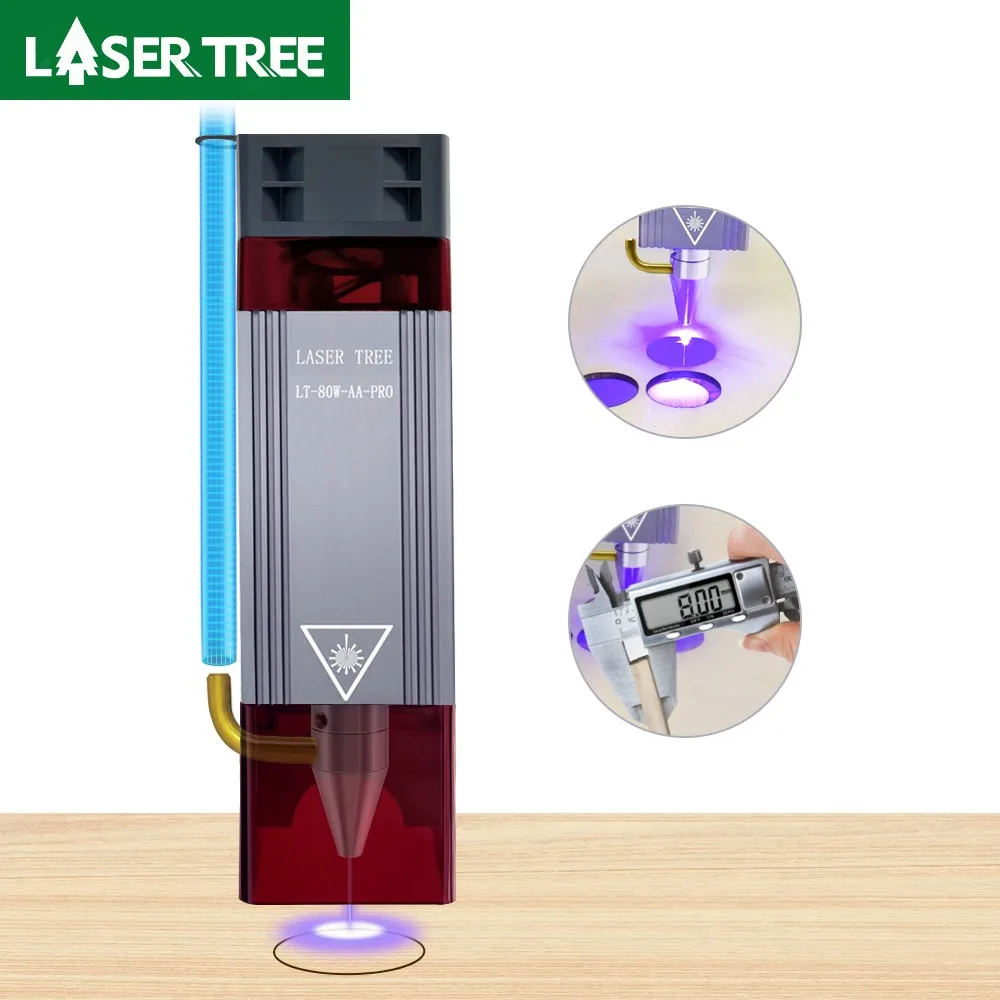 Machine Gravure Laser 10W LASER TREE – Zone 300x300 Mm – Pompe à Air Incluse – Pour Bois, Acrylique, Cuir – Idéale Bricolage Créatif - 10
