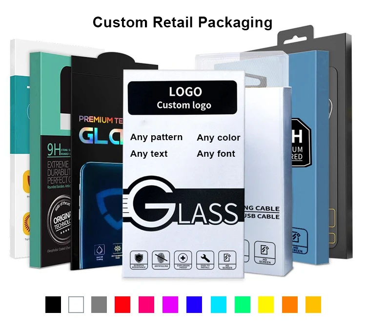 2 & 3 Pack Mobile Phone Tempered Glass Screen Protector For Iphone