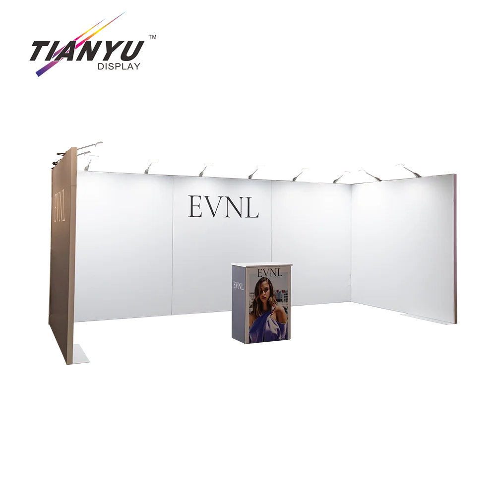 Tianyu Portable Folding Display Walls Modular Trade Show Display Exhibition Booth Collapsible Booth
