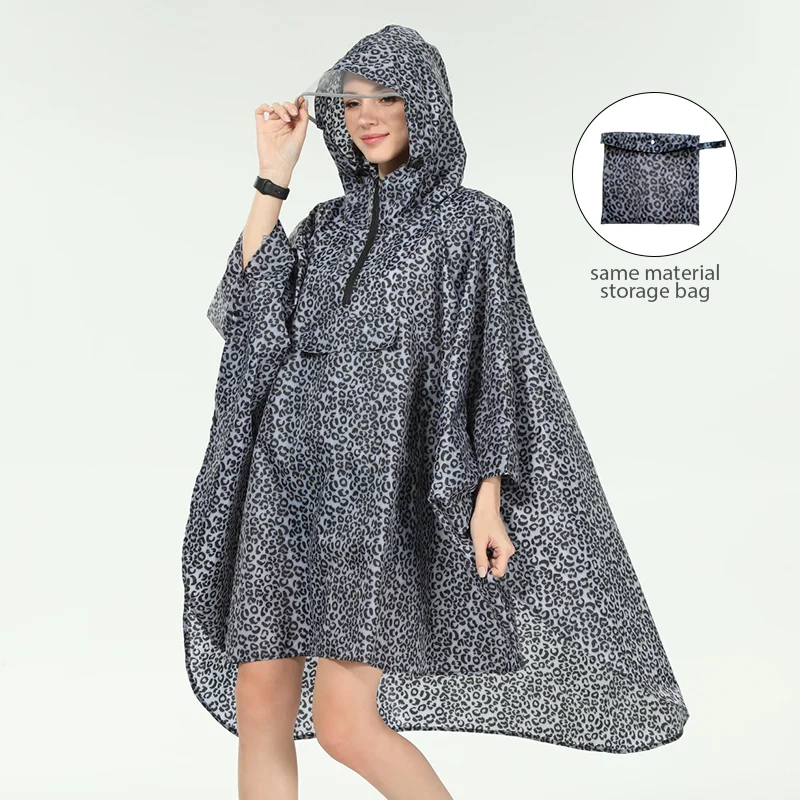 Водонепроницаемый плащ-пончо для мужчин и женщин и девочек