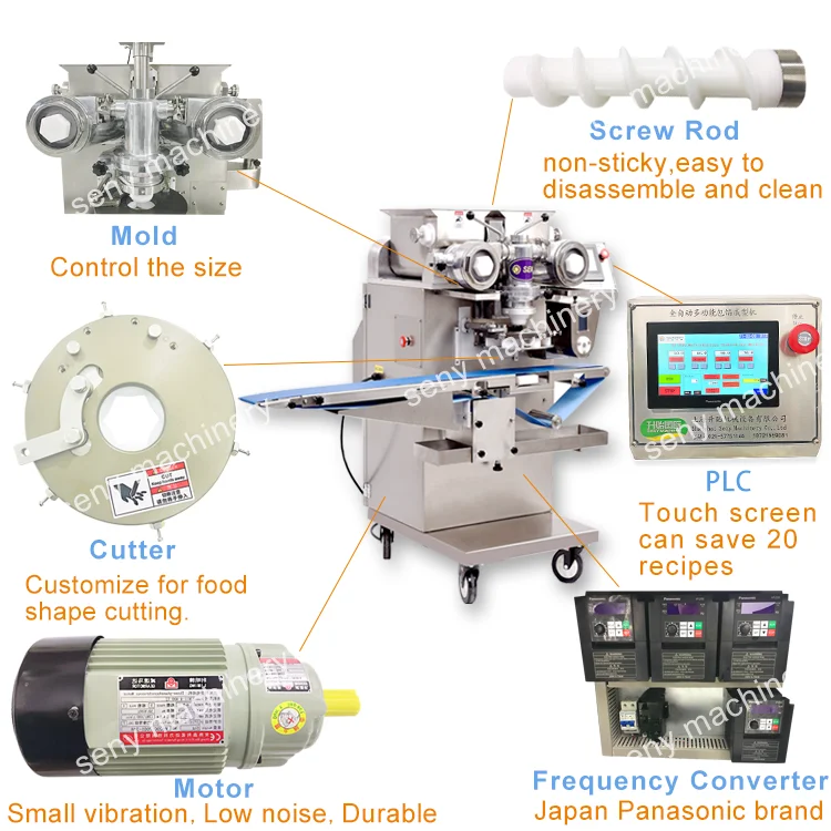 Seny Multi Function Automatic Manufacturer Commercial Automatic Electric Tamale Machine for Sale