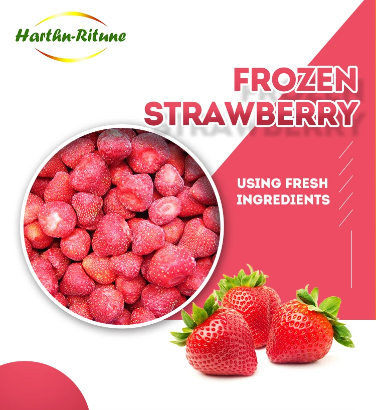 Wholesale Fresh Frozen Strawberry IQF Frozen Strawberry Price