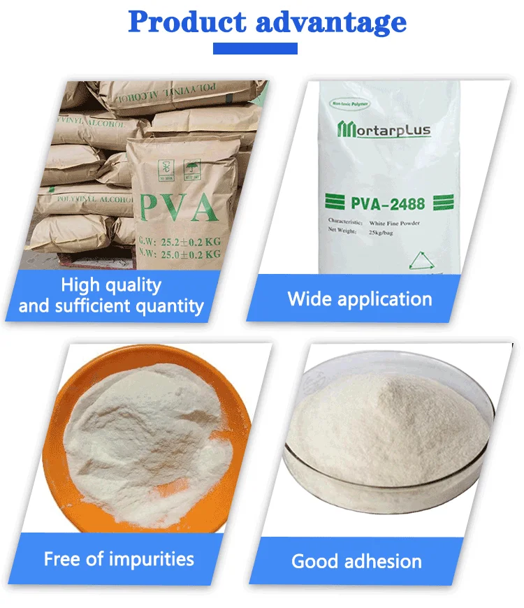 Polyvinyl Alcohol Powder Pva Raw Materials Industrial Grade Ethyl ...