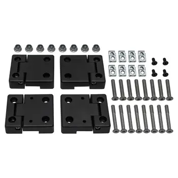 Quality Assurance Anodized Aluminum Rear Door Hinges For Land Rover Defender