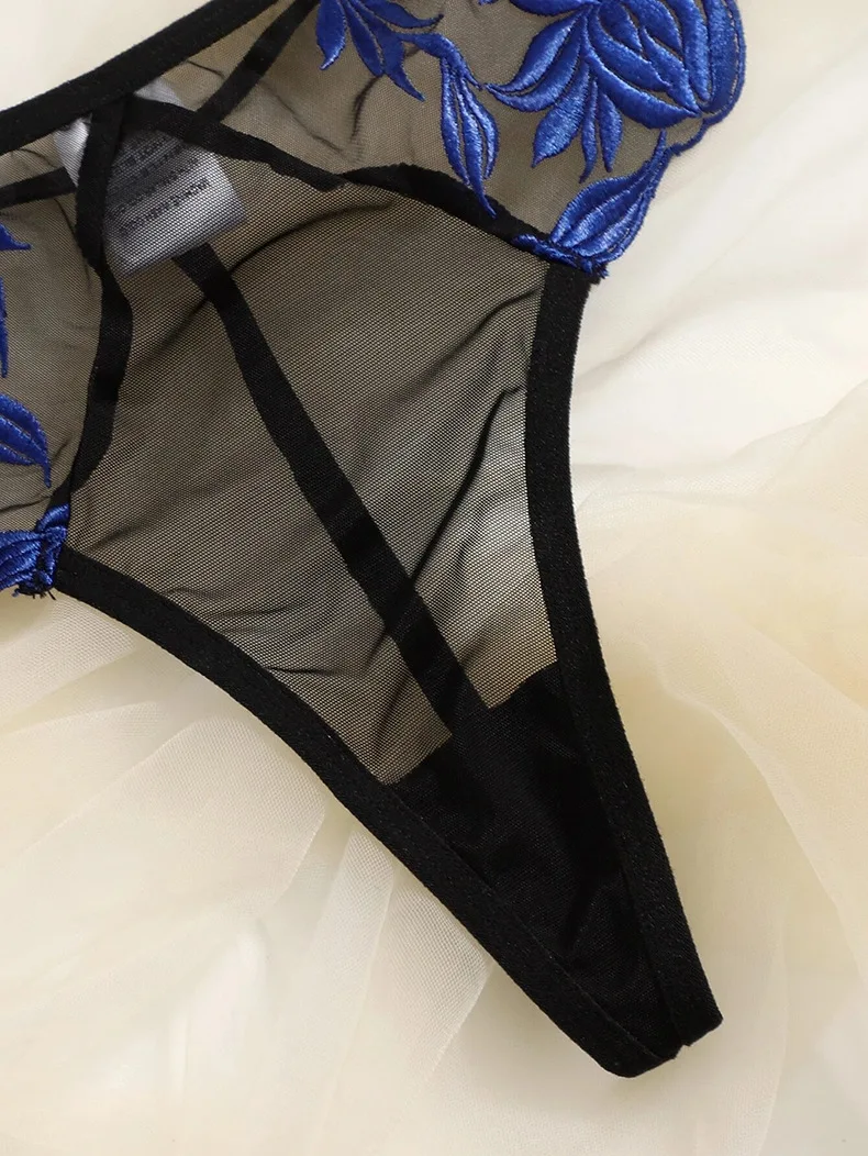 Ensemble de pyjama personnalisé pour femmes, Lingerie Sexy, imprimé en dentelle, ensemble de Lingerie court, vêtements de nuit floraux_voghion.com