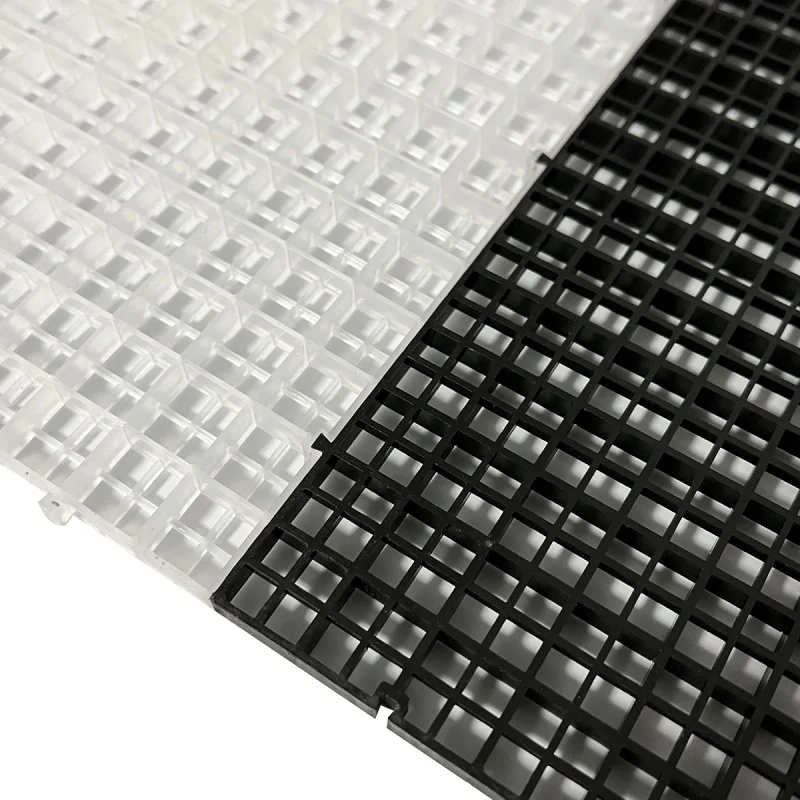 Fish tank Bottom Plate Isolation Plate Isolation Grid Plate Partition Aquarium Ladder Water tank Can Be Spliced Scissors Cutting