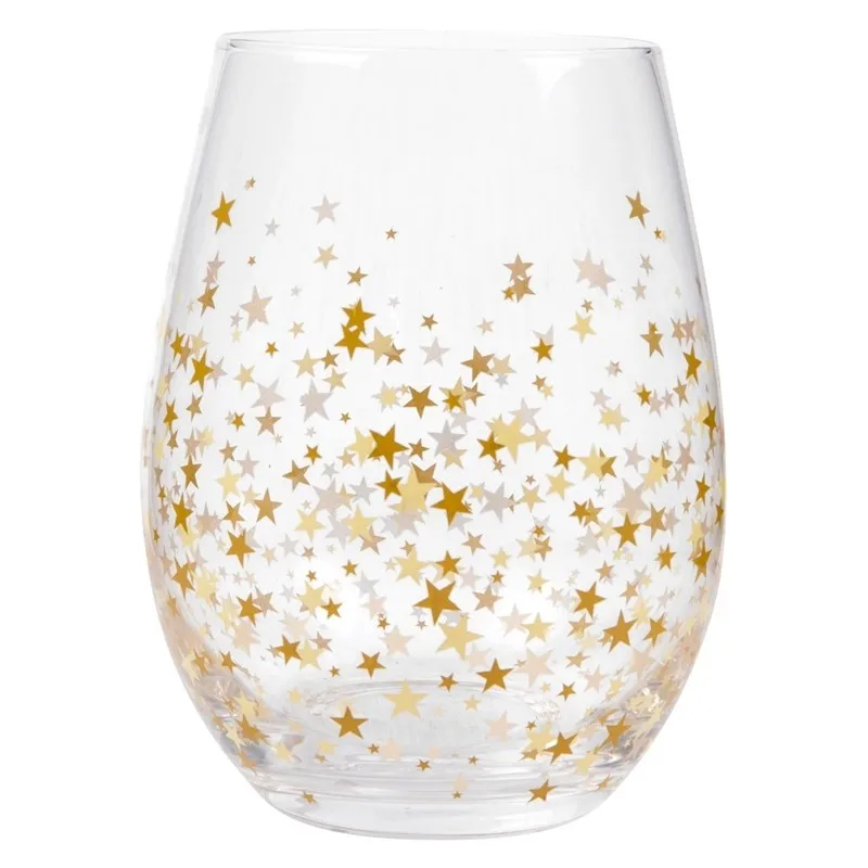 定制贴纸金箔,水滑梯贴花纸用于水瓶玻璃,玻璃杯喝小玻璃瓶