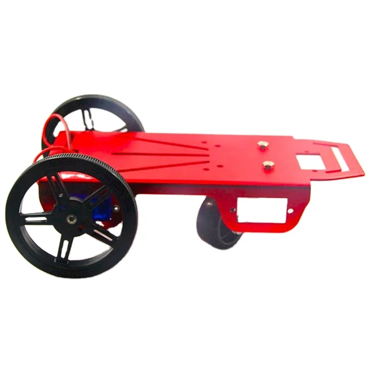 2WD Remote Control FIRST Chassis Metal STEAM Education Robot Car Electronic DIY Toy for School Students for Musical Creativity