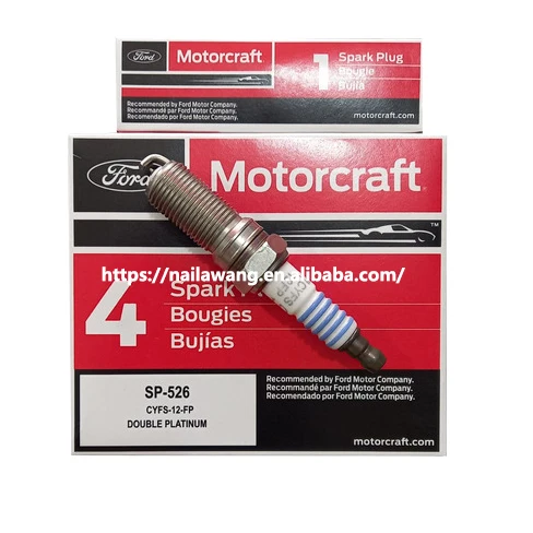 Высокое качество автоматической системы двигателя bujia дважды покрытая платиной SP-526 CYFS-12-FP свечи зажигания для ford