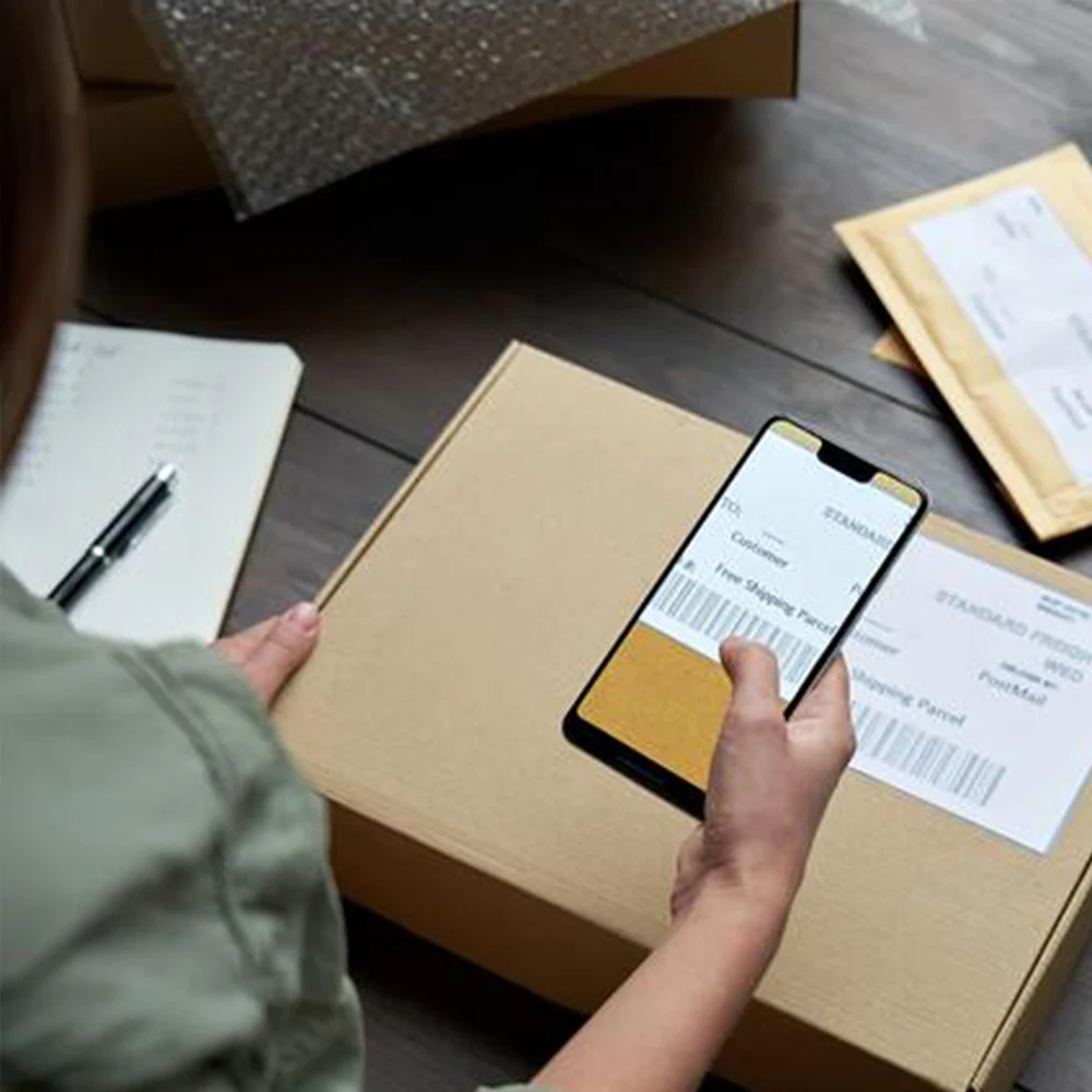 Best-Selling 4x6 Thermal Paper Shipping Label Sticker Coated Self-Adhesive Parcel Shipping Label