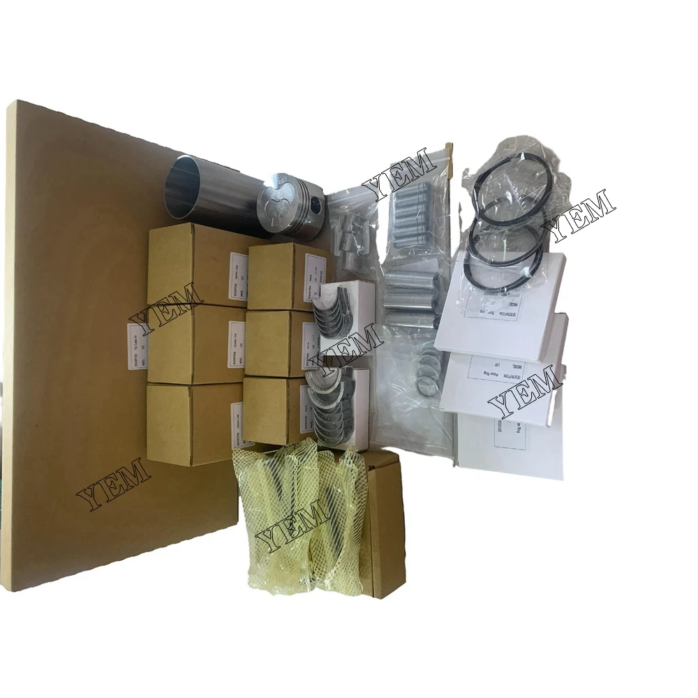 Hot Selling L3E Engine Rebuild Kit With Cylinder Piston Rings Gasket Kit Engine Bearings Valve Kit for Mitsubishi