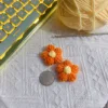 flores naranjas