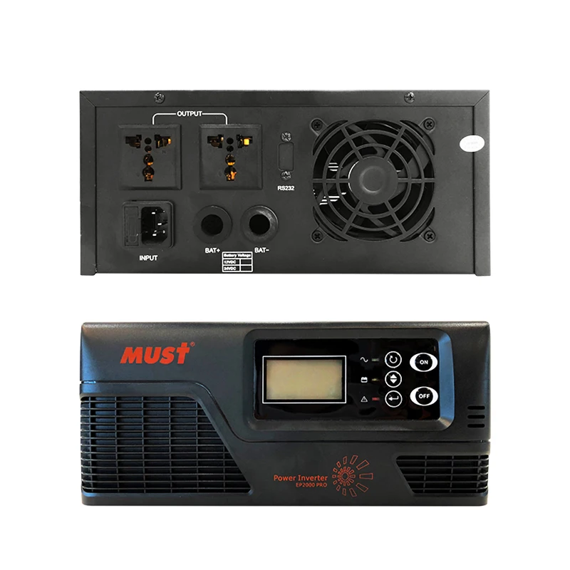 Power Inverter Circuit Diagram AC Input Priority for Home Use 12v 24v Manual Power Inverter