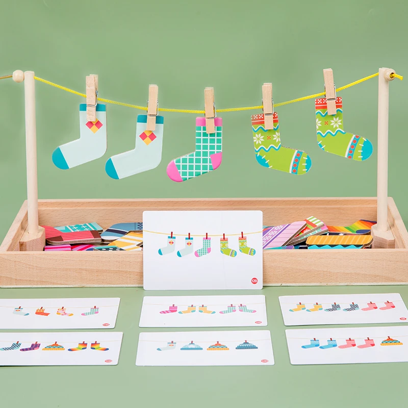 Детские деревянные носки