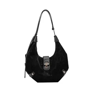 Newly Designed Large-capacity Genuine Leather Luxurious High-quality Women's Casual Fashionable Handbag Cover Chain Strap