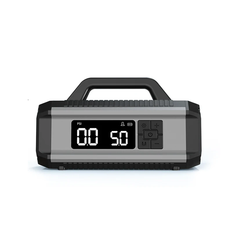 Factory Direct Supply High Power 14V Car Digital Portable Car Emergency Battery Car Battery Jump Starter and air Pump - view 5