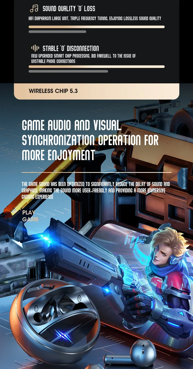 SP31 New Private Model Star Ring Metal Aluminum Alloy BT Headset TWS Earphones & Headphones Noise Reduction In-Ear Rotation