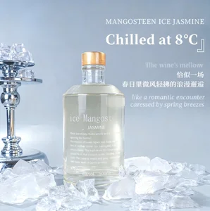 Restaurant Grade 8% ABV 500ML Fruits Jasmine Liqueur-Hotel Wholesale Bar Cocktail Base 12 Bottles