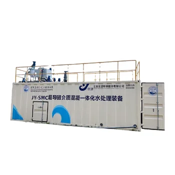 water factory Waste Water Treatment Units Integrated Magnetic Coagulation Equipment for Ts Ss Removal