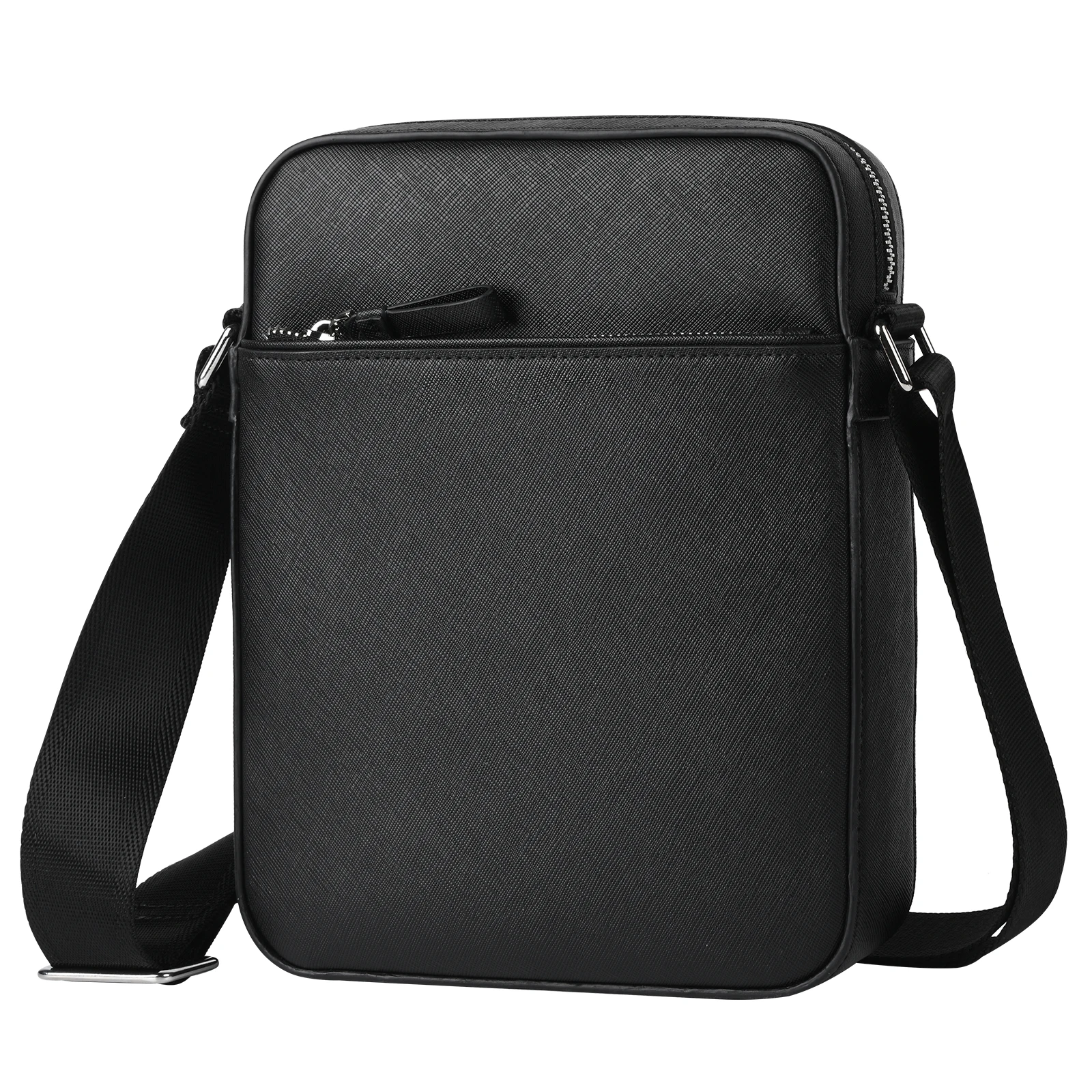 Oem Design Luxury Custom Genuine Cross Vegan Leather Bag Mens Leather ...