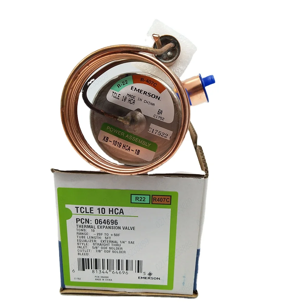 EMERSON Expansion Valve  TCLE10HCA for R22/407C