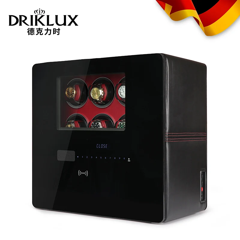 2023 New DRIKLUX Luxury Automatic Watch Winder Safes Box Combination Password With Drawer