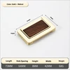 8818#Distanza tra i fori 64 mm A - Noce