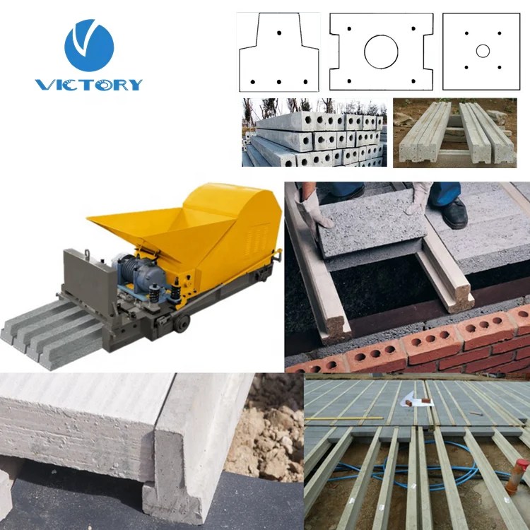 electric concrete purlin making machines