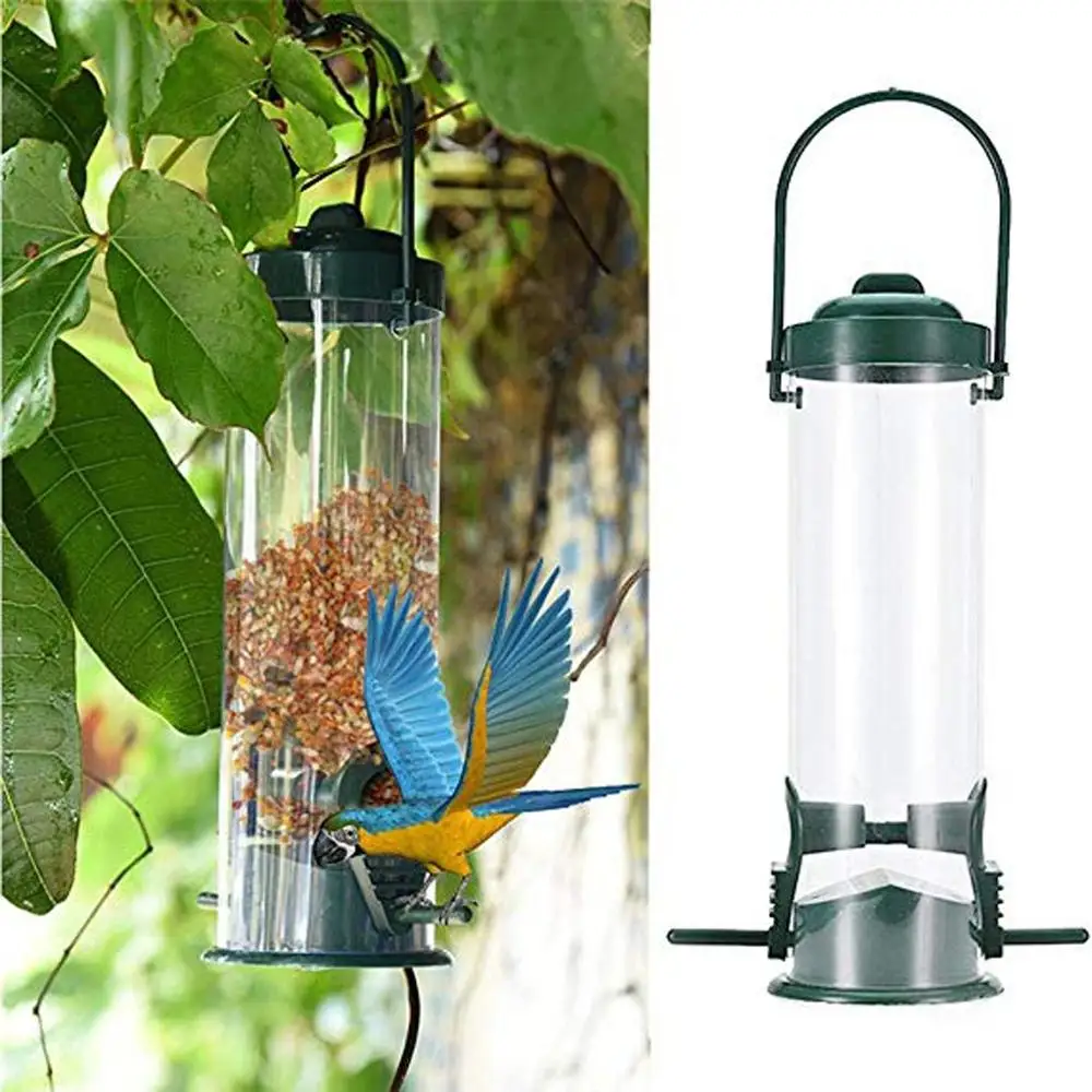 outdoor bird feeder wild bird metal feeder hanging feeders