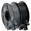 2 x 1 kg PLA Noir Texture Gris