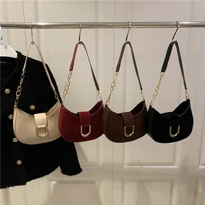 Trendy Pu Leather Shoulder Bag for Women Stylish Underarm Purse with Zipper Closure, Elegant Design Perfect for Everyday Use