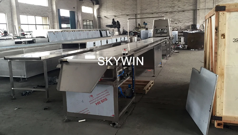 Машина для закалки шоколада и глазирования Skywin для печенья, закусок