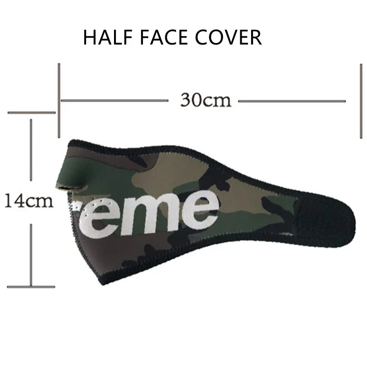 Neoprene Samurai Mask - Durable, Breathable, and Customizable