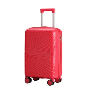 JINQUANLAI Luxury 100% New Polypropylene Material Trolley Luggage Bag Long Distance Travel Suitcase