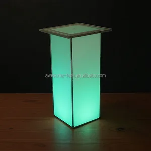 LED Table for Home and Hotel Multicolor Garden and Party Event Furniture Luminous Bar Table on Sale