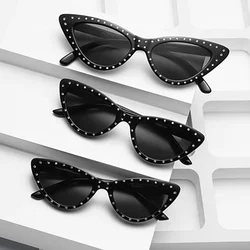 Sunbest 007 Wholesale Family Matching 1 Set 3 Pcs Sunglasses Fashion Cat Eye Bling Rhinestone Mommy And Me Sun Shades Glasses