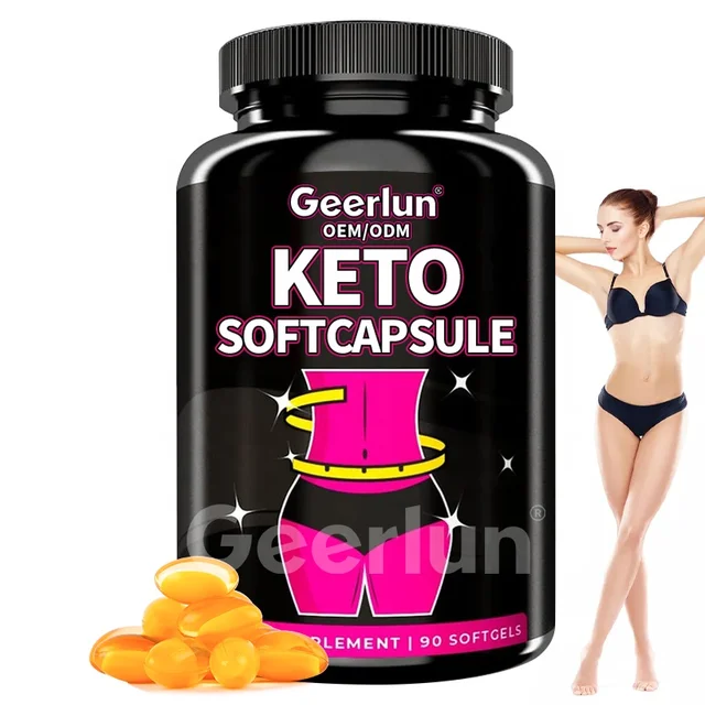 Weight Loss Management Supplements ODM OEM Support Metabolism & Digestion Softgels Slimming Softgels KETO Soft Capsules