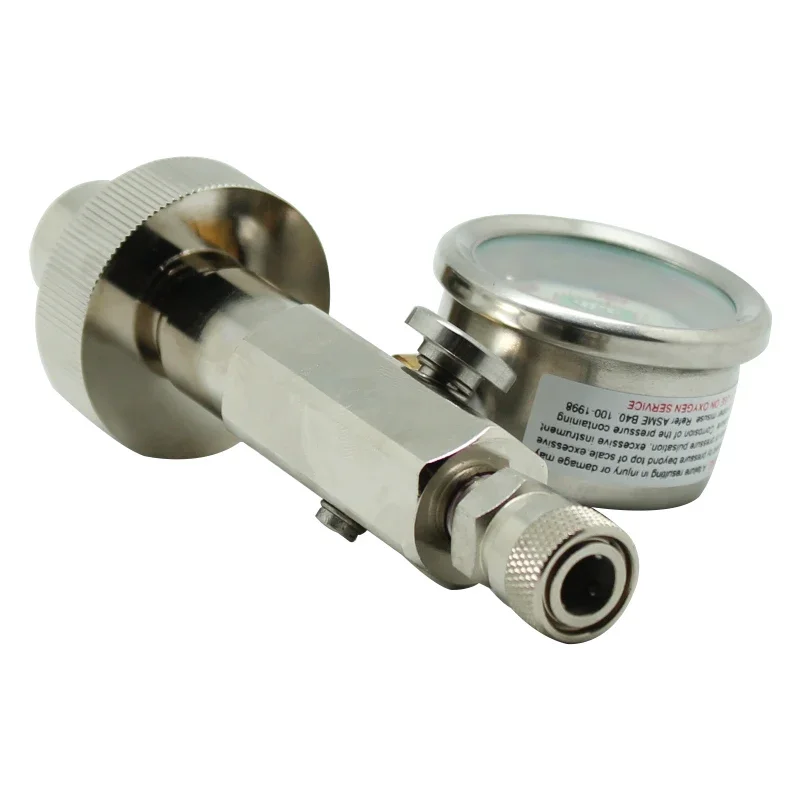 Adaptateur De Remplissage PCP Pour Bouteilles De Plongée - Raccord DIN G5/8, Manomètre 6000 Psi